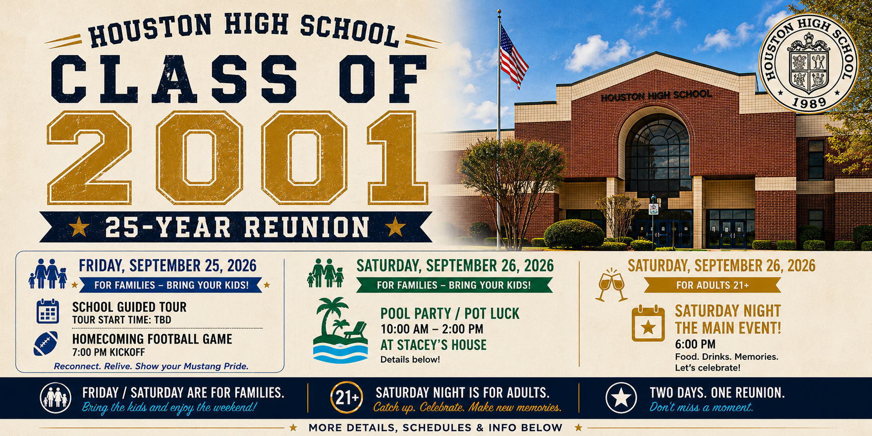 Houston High School Class of 2001 25-Year Reunion